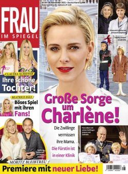 Frau im Spiegel – 24 November 2021