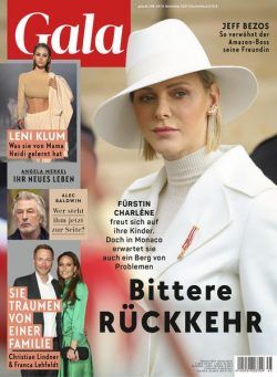 Gala Germany – 04 November 2021