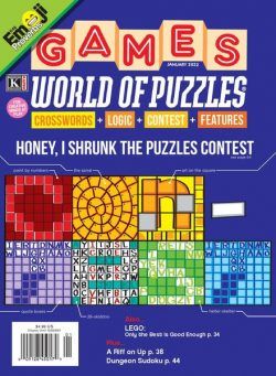 Games World of Puzzles – January 2022