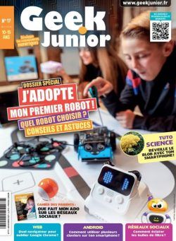 Geek Junior – Novembre 2021