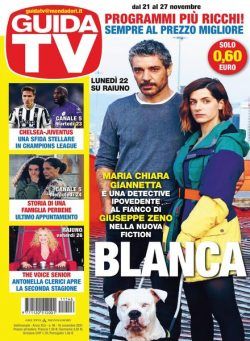 GuidaTV – 16 novembre 2021