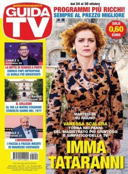 GuidaTV – 19 ottobre 2021