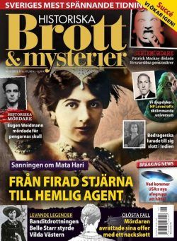 Historiska Brott & Mysterier – oktober 2021