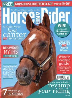 Horse & Rider UK – December 2020