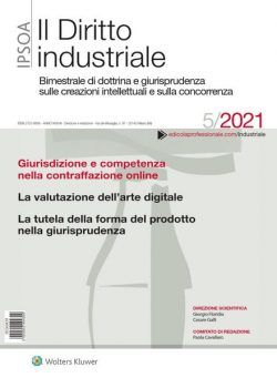 Il Diritto Industriale – N5 2021