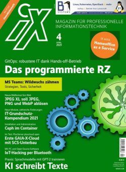 iX Magazin – April 2021