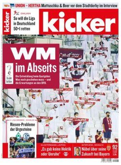 Kicker – 15 November 2021