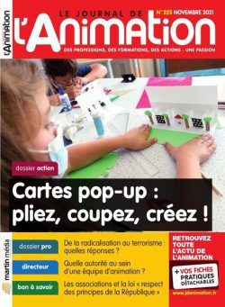 Le Journal de l’Animation – Novembre 2021