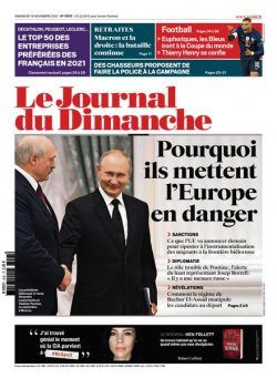 Le Journal du Dimanche – 14 novembre 2021