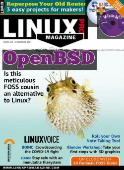 Linux Magazine USA – Issue 253 – December 2021