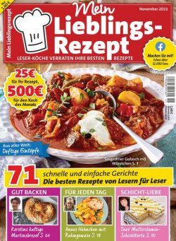 Mein Lieblingsrezept – 06 Oktober 2021