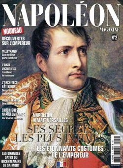 Napoleon Magazine – Aout-Octobre 2021