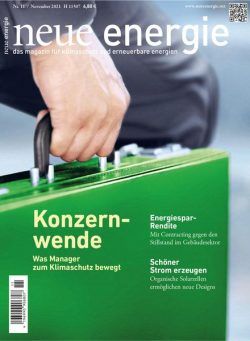 neue energie – 04 November 2021