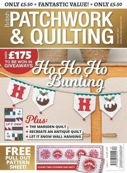 Patchwork & Quilting UK – Issue 329 – December 2021
