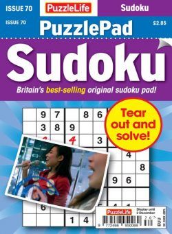 PuzzleLife PuzzlePad Sudoku – 04 November 2021