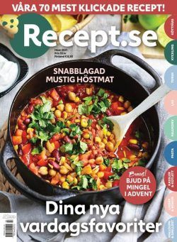 Receptse – oktober 2021