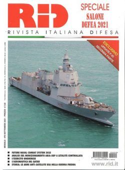 Rivista Italiana Difesa – Settembre 2021