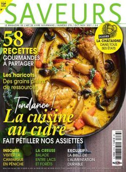 Saveurs France – Octobre-Novembre 2021