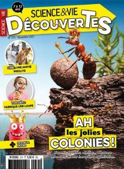 Science & Vie Decouvertes – novembre 2021