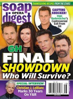 Soap Opera Digest – November 29, 2021