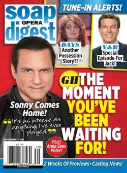 Soap Opera Digest – September 27, 2021