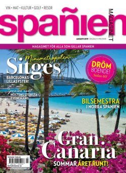 Spanien Magasinet – augusti 2019