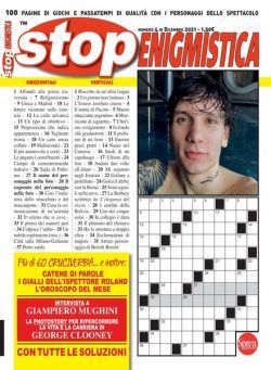 Stop Enigmistica – dicembre 2021