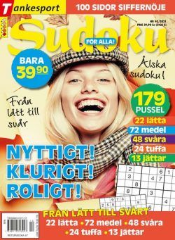 Sudoku fOr alla – 04 november 2021