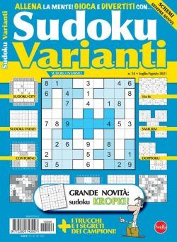 Sudoku Varianti – luglio 2021