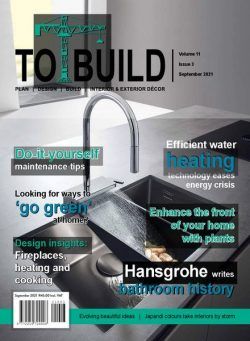 To Build – Volume 11 Issue 3, September 2021