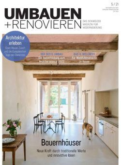 Umbauen + Renovieren – August 2021