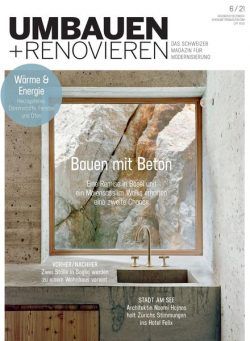 Umbauen + Renovieren – Oktober 2021