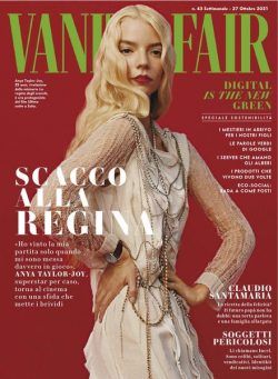 Vanity Fair Italia – 27 ottobre 2021