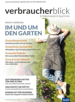 verbraucherblick – September 2021