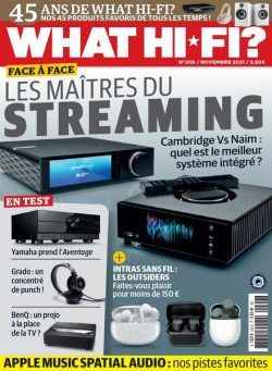 What Hifi France – novembre 2021