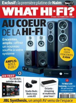 What Hifi France – octobre 2021