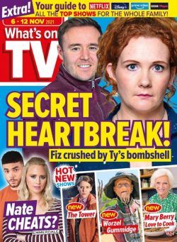 What’s on TV – 06 November 2021