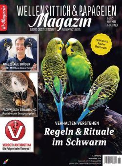 WP-Magazin Wellensittich & Papageien – November 2021