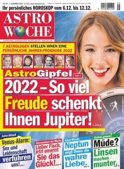 Astrowoche – 01 Dezember 2021