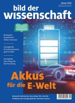 Bild der Wissenschaft – Januar 2022