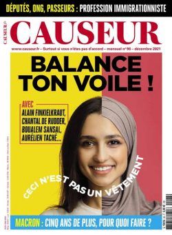 Causeur – Decembre 2021