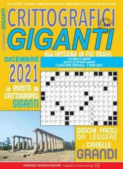 Crittografici Giganti – dicembre 2021