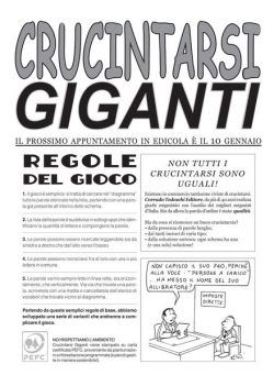 Crucintarsi Giganti – 10 dicembre 2021