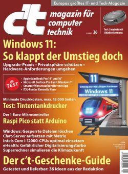 c’t magazin – 04 Dezember 2021