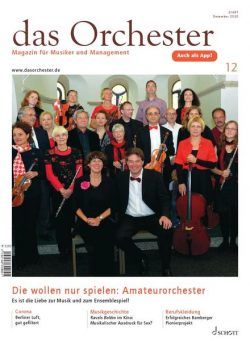 Das Orchester – Dezember 2020