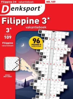 Denksport Filippine 3 Vakantieboek – december 2021