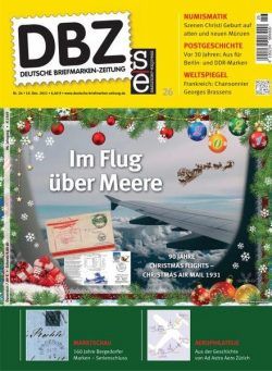 Deutsche Briefmarken-Zeitung – 10 Dezember 2021