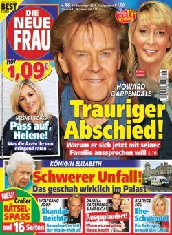 Die neue Frau – 24 November 2021