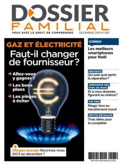 Dossier Familial – Decembre 2021