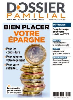 Dossier Familial – Janvier 2022